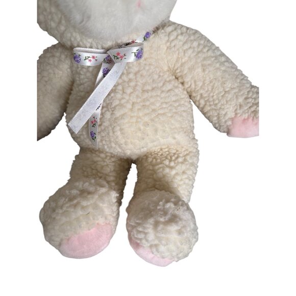 VTG 94 Commonwealth Lamb Sheep Sherpa Plush Cream 14 Stuffed Animal toy Walmart - Picture 4 of 14